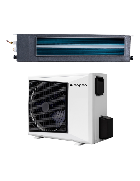 AACC Aspes, Conductos, 24000BTU, A++/A+,...