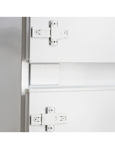 Combi Aspes, Nofrost, Clase F, 177cm, 54cm, 55,5cm, Integración, Display LED