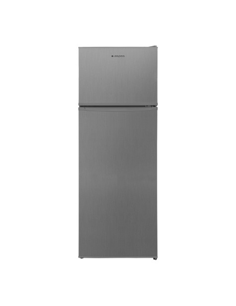 Frigorífico Aspes, Cíclico, A+/F, 145cm, 54cm, 57cm, Inox, Electrónico, Zero Clearance