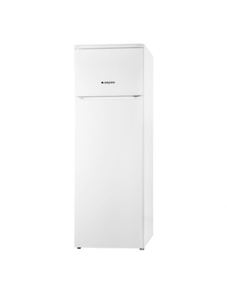 Frigorífico Aspes, Estático, A+/F, 160cm, 54cm, 57cm, Blanco, Mecánico