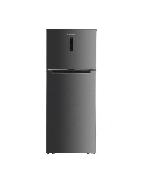 Frigorífico 2 puertas, Aspes, No Frost, F, 178cm, 70cm, 68cm, inox, Display LED, Universal