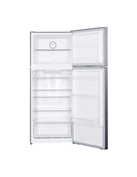Frigorífico 2 puertas, Aspes, No Frost, F, 178cm, 70cm, 68cm, inox, Display LED, Universal