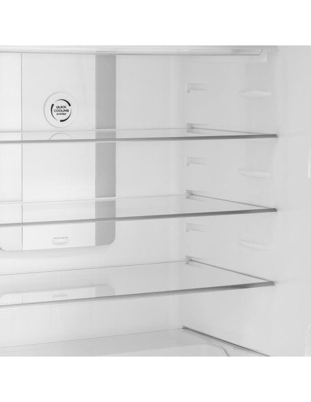 Frigorífico Aspes, No frost, A++/E, 178cm, 79,5cm, 68,6cm, Inox, Display Táctil, Universal