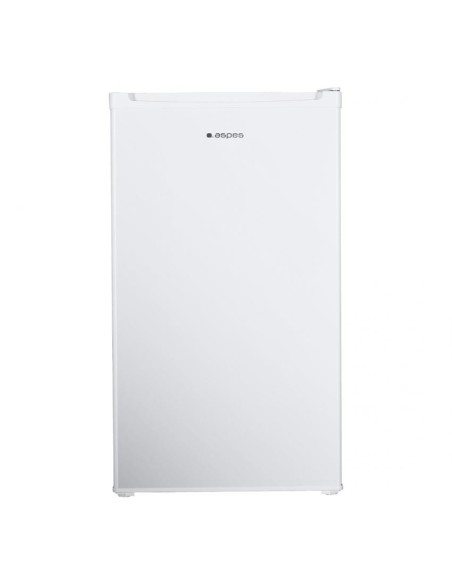 Refrigerador Aspes, Cíclico, 121L, A+/F, 84cm, 50cm, 56cm, Blanco, Electrónico