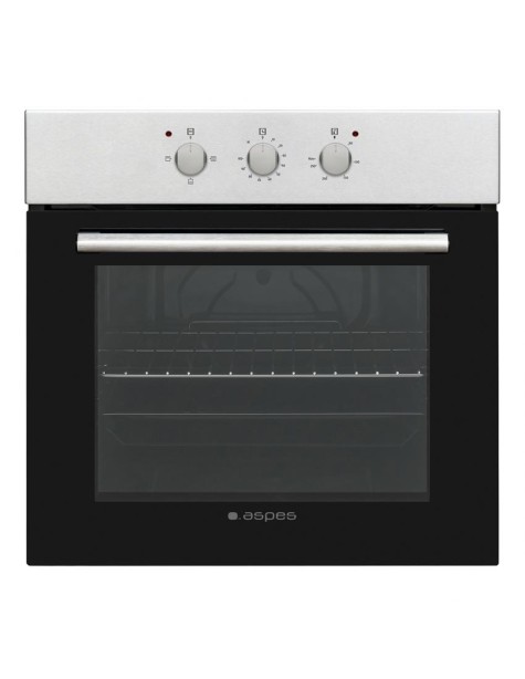 Horno Aspes, 76L, A, 59.5cm, 59.5cm, 57.5cm, Blanco, Electrónico, 3P,Luz 