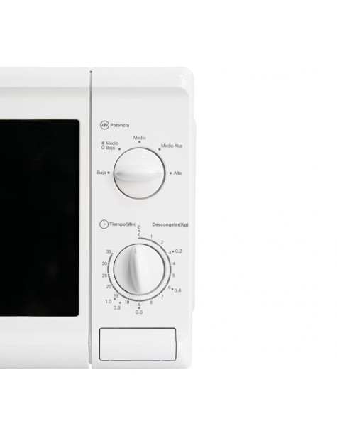 Microondas Aspes, Eléctrico, 20L, 700w, 25.8cm,...