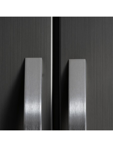 Americano Svan, No Frost, A+/F, 177cm, 90cm, 66cm, Inox, Touch Display, Dispensador Agua, Depósito