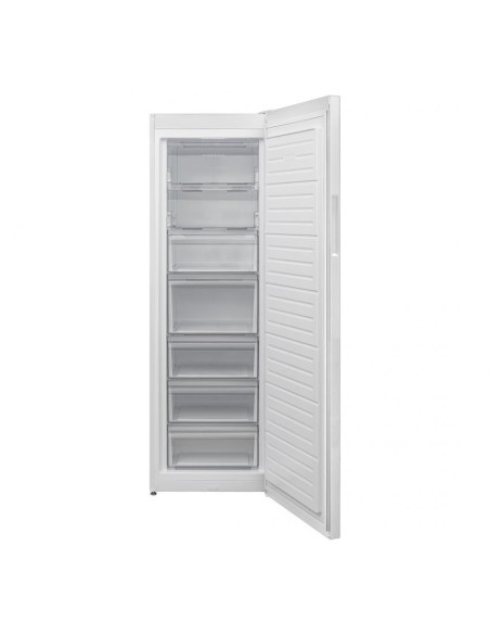 Congelador Svan, SmartFrost, A++/E, 186cm, 59.5cm, 65cm, Blanco, DisplayTáctil, Inverter, Puerta90º 