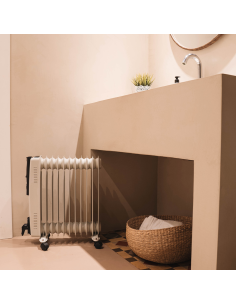 Radiador de Aceite Svan, 11 Elementos, 2500w, Blanca 2