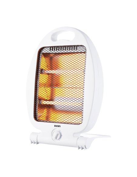 Estufa Halogena Svan, 2 Barras, 2 niveles potencia 800w/400w, Blanco