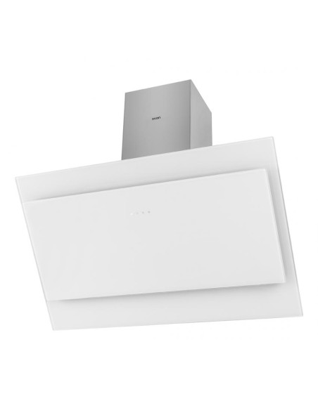 Campana Svan, Inclinada, A+, 118cm, 89.6cm, 39cm, Blanca, 755m3/h, Led, 40/69dB