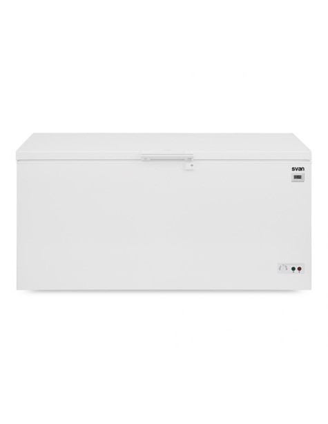 Arcón congelador Svan, Dual Cooling, 454L, A+/C, 84cm, 149.2cm, 74.3cm, Blanco, Display