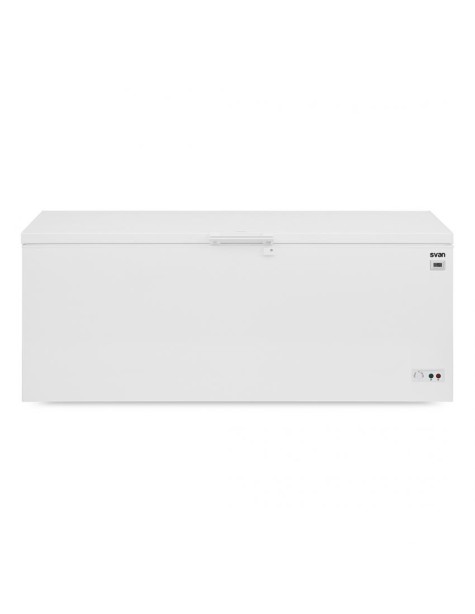 Arcón congelador Svan, Dual Cooling, 555L, A+/C, 84cm, 177.5cm, 74.3cm, Blanco, Display