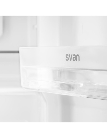 Frigorífico Svan, Nofrost, A+/F, 143cm, 55cm, 60cm, Blanco, Electronico, Zona Chiller