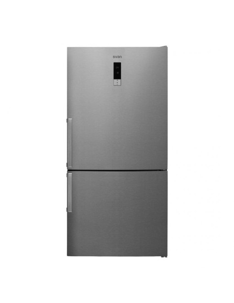 Combi Svan, Nofrost, A++/E, 186cm, 84cm, 75cm, Inox, Touch Display, Cajón Chiller