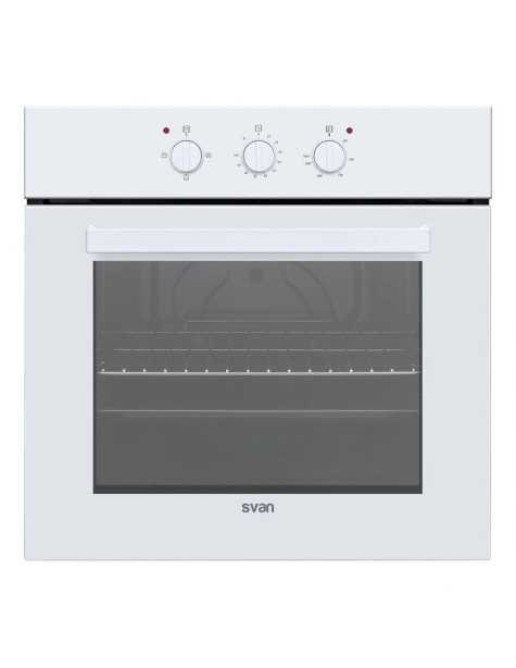 Horno Svan, 76L, A, 59.5cm, 59.5cm, 57.5cm, Blanco, 3P, Electrónico