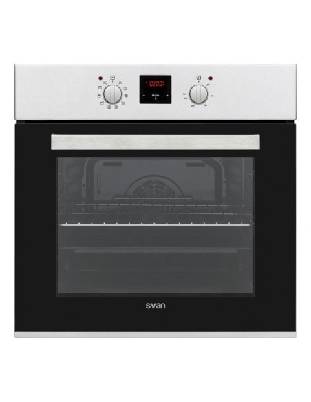 Horno Svan, 69L, A, 59.5cm, 59.5cm, 57.5cm, Inox, 10P, Display Táctil, Turbo