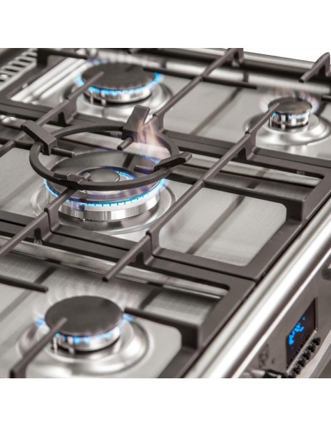 Cocina Svan, Mixta, 89cm, 90cm, 65cm, Inox,...