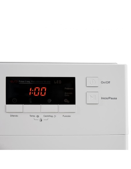 Lavadora 8kg Integración Svan, Inverter, A+++/B, 1400rpm, 82,5cm, 59,5cm, 54cm, Display