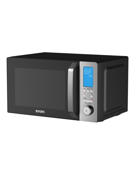 Microondas Svan, Convección, 26L, 900w, 30.2cm, 49.5cm, 44.1cm, Negro, Digital, Grill, Air Fry