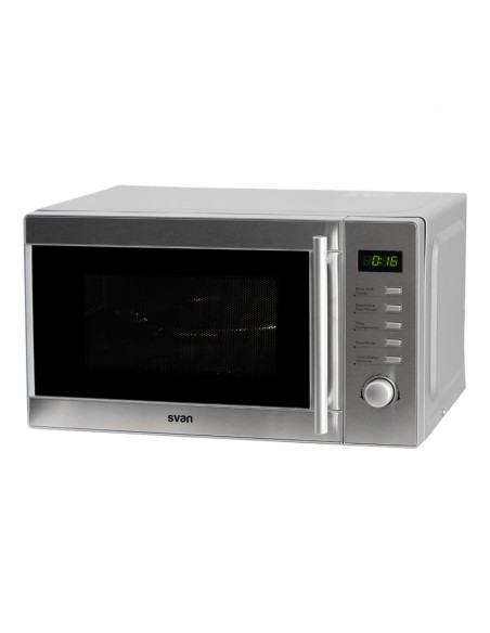 Microondas Svan, 700w, 25,82cm, 43,95cm, 33,5cm, Inox, Digital, Grill, 20 Litros
