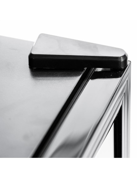 Refrigerador Svan, Cíclico, 115L, A/E, 84.8cm, 54cm, 54cm, Negro, Electrónico, Puerta Cristal 