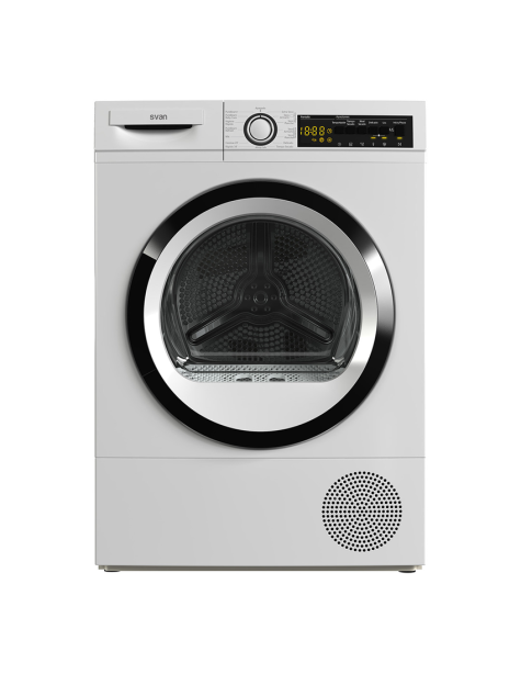 Secadora 8kg Svan, Bomba de calor, A++, Blanco, Display Digital, con Beam Pure 