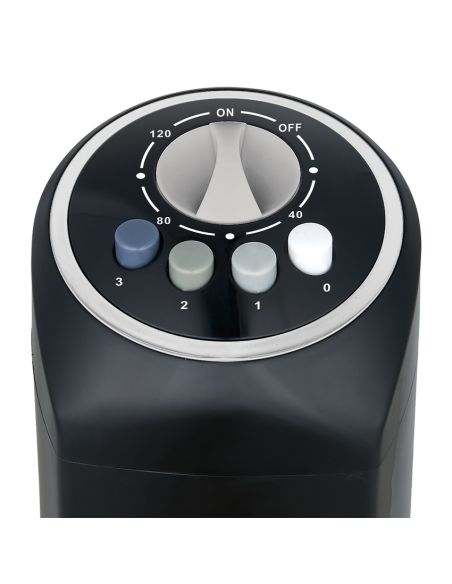 Ventilador Torre Svan, 29'', 45W, Negro, 3 Velocidades, Electrónico, Temporizador, Oscilación