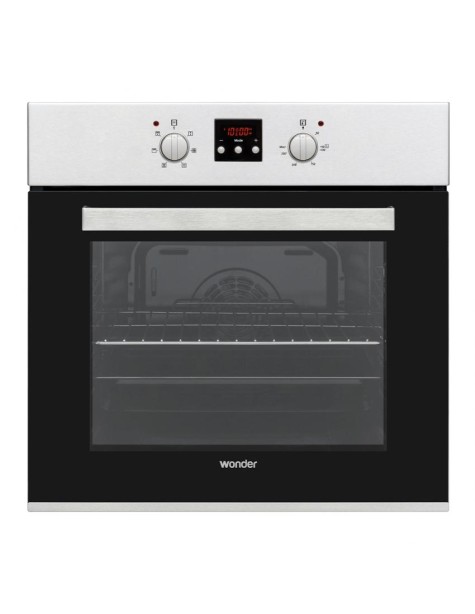 Horno Wonder, Eléctrico, 69L, A, 59.5cm, 59.5cm, 57.5cm, Inox, Display LED, 6P, Grill