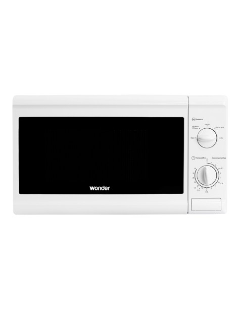 Microondas Wonder, Eléctrico, 20L, 700w, 25.8cm, 44cm, 33.9cm, Blanco, Electrónico