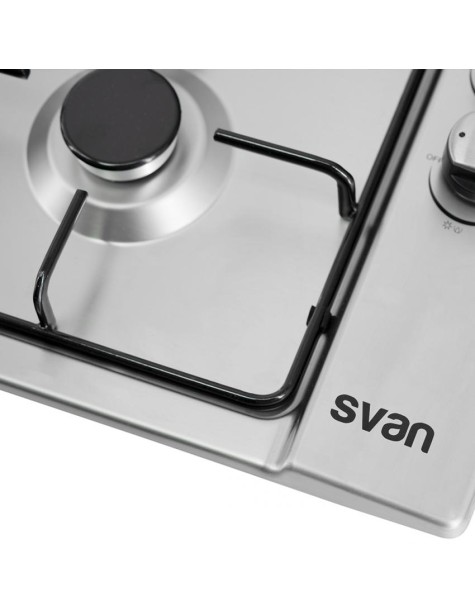 Encimera Svan, Gas Butano, 7.06kW, 9cm, 58cm,...