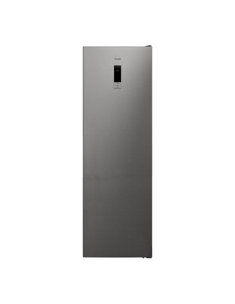 Refrigerador Svan, Smart Frost, A++/E, 186cm, 59,5cm, 65cm, Inox, Display, Chiller, Puerta 90º