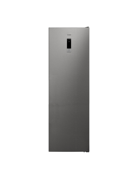 Refrigerador Svan, Smart Frost, A++/E, 186cm, 59,5cm, 65cm, Inox, Display, Chiller, Puerta 90º