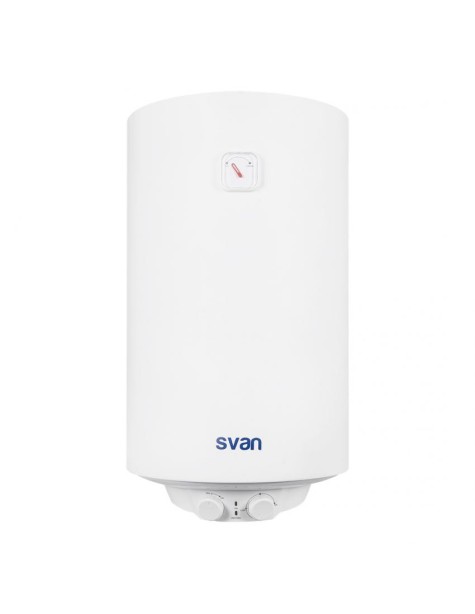 Termo eléctrico Svan, Vertical, 73L, C, 74,5cm, ø45cm, Blanco, Electrónico, 1,5kW