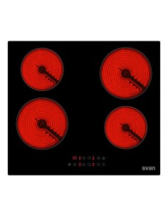 Placa Radiante Svan, 6000w, 59cm, 52cm, 5cm, Cristal...