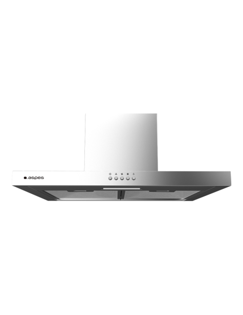 Campana Tipo T Aspes B 43cm 60cm 45cm Inox Manual LED 520m3/h 68dB 