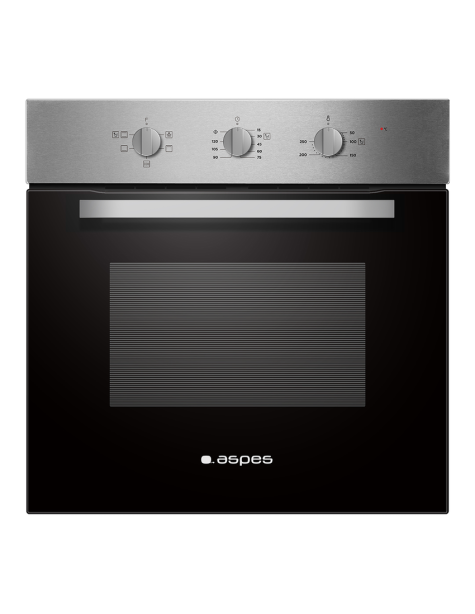 Horno Aspes 75L A 59,5cm 57,5cm 59,5cm Inox Manual 5P