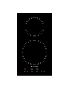 Placa Inducción Aspes 3600W 5,8cm 29cm 52cm Cristal negro...