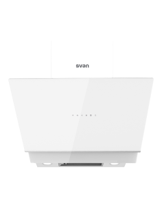 Campana Inclinada Svan A 119cm 90cm 43cm Cristal blanco...