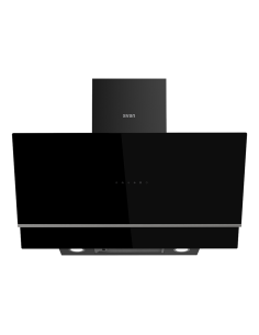 Campana Inclinada Svan A 119cm 90cm 43cm Cristal negro...