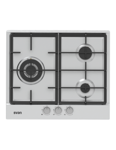 Placa Gas Butano Svan 6750W 9cm 59cm 51cm Inox Manual...