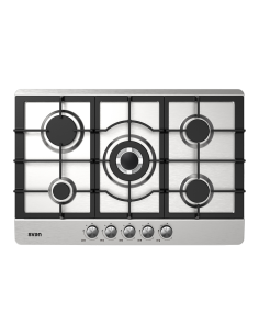 Placa Gas Butano Svan 11500W 9cm 75cm 51cm Inox Manual...