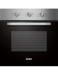 Horno Svan 70L A 59,5cm 59,5cm 57,5cm Inox Manual 5P...