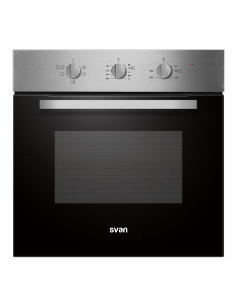 Horno Svan 75L A 59,5cm 57,5cm 59,5cm Inox Manual 5P