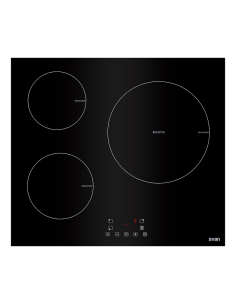 Placa Inducción Svan 6200W 5,8cm 59cm 52cm Cristal negro...