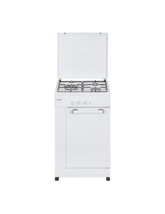 Cocina Svan Gas 86cm 49,8cm 51,5cm Blanco Manual 3Q Wok...