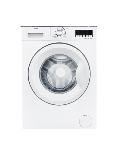 Lavadora Svan 7kg 1000rpm D 84,3cm 59,6cm 55,6cm Blanco Electrónico Antialérgico Tapa/P