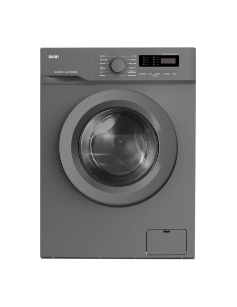 Lavadora Svan 7kg 1200rpm F 85cm 59,5cm 48cm Inox Display T.Diamante