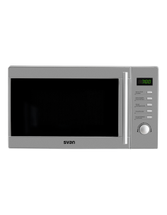 Microondas Grill Svan 20L 700W 25,8cm 44cm 35,6cm Inox...