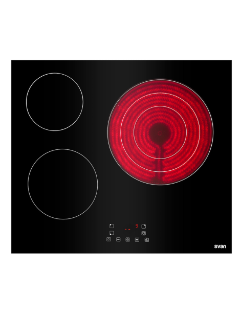 SV3600 - Placa vitrocerámica de 3 zonas de Svan